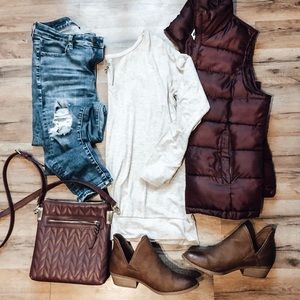 Tan Long Sleeve Shirt